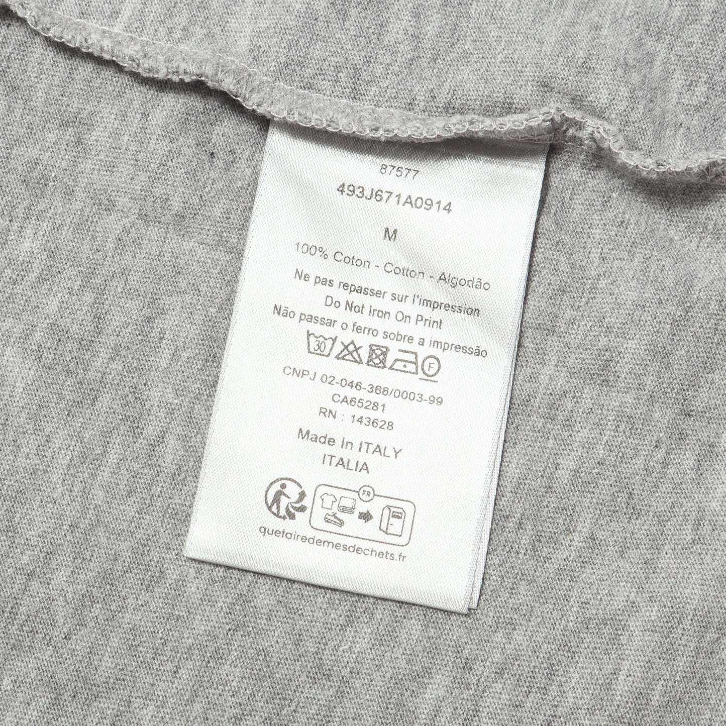 24SS フラワープリント コットンスラブ Tシャツ (Floral Print Cotton Slub T-Shirt)