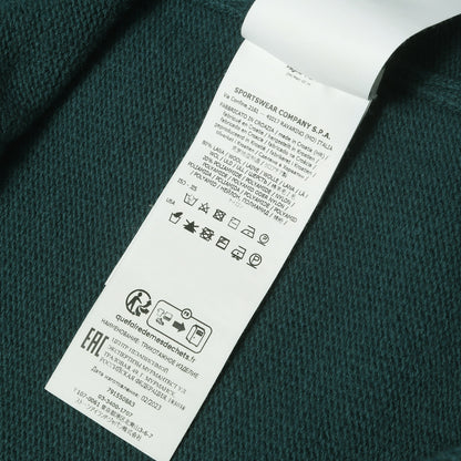23AW コンパスパッチ ニット セーター (Crewneck sweater with stitch details)