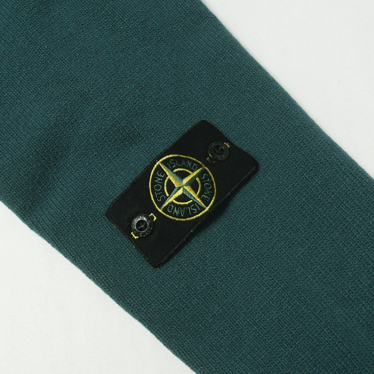 23AW コンパスパッチ ニット セーター (Crewneck sweater with stitch details)