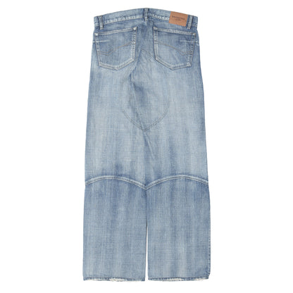 25SS ローウエスト ウォッシュド デニムパンツ (LOW WAISTED PANTS)