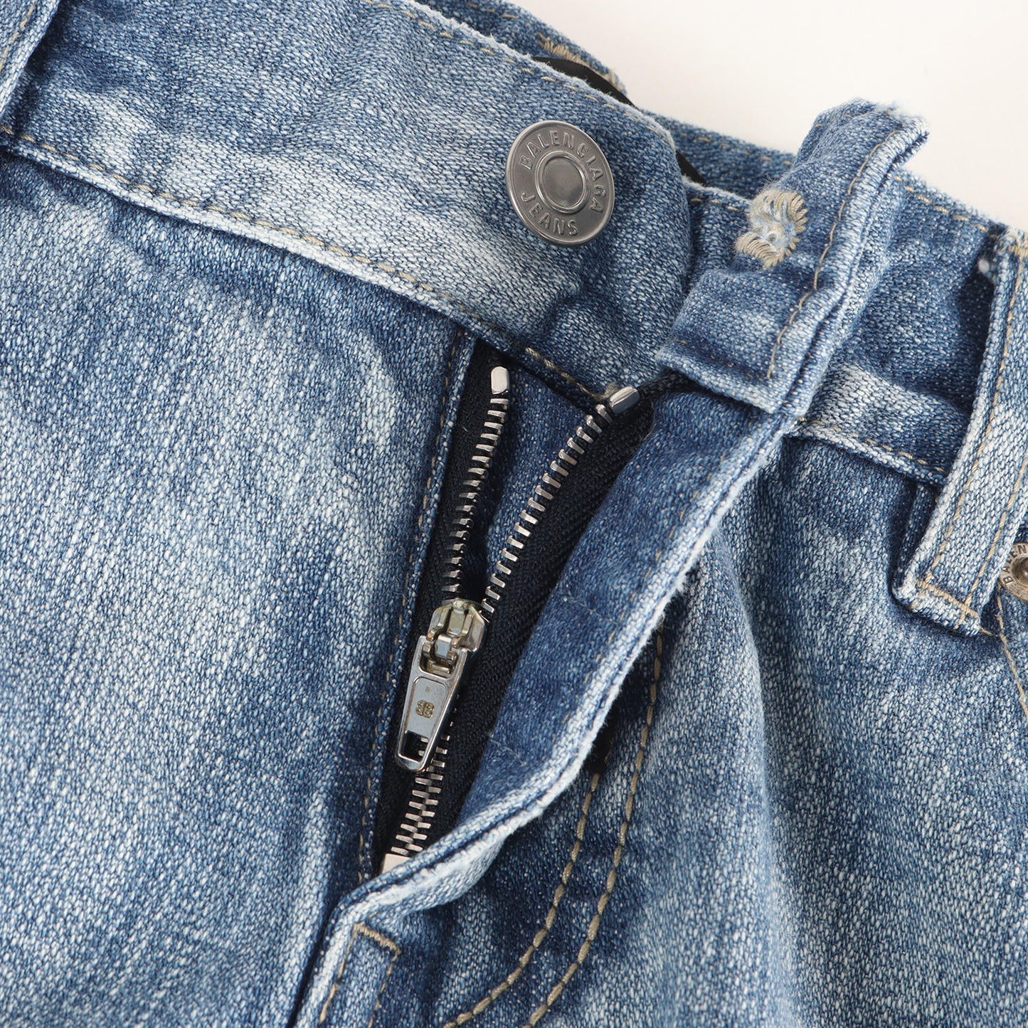 25SS ローウエスト ウォッシュド デニムパンツ (LOW WAISTED PANTS)