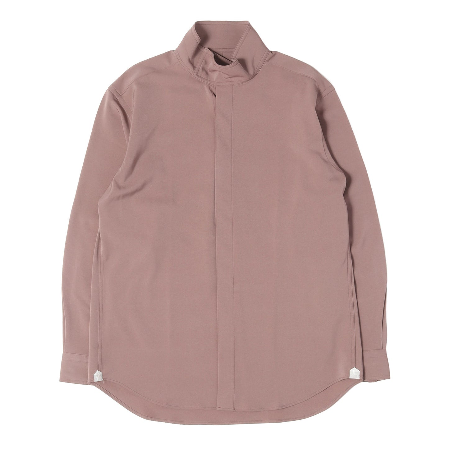 22AW ハイネック スタンドカラー シャツ (HIGH-NECK COLLAR SHIRT)