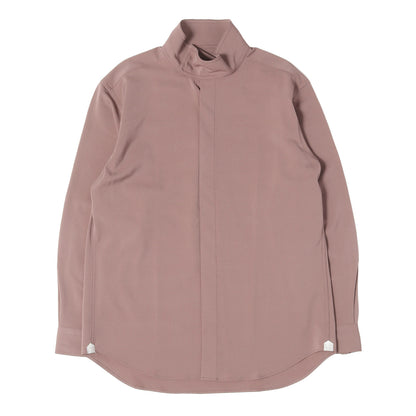 22AW ハイネック スタンドカラー シャツ (HIGH-NECK COLLAR SHIRT)