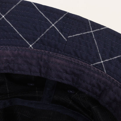 ウインドーペンチェック バケットハット (Window Pane Bucket Hat)