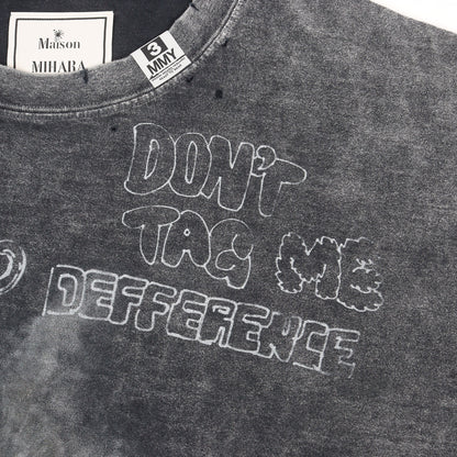 24AW ダメージ加工 キャット Tシャツ (Distressed Cat Print T-shirt)
