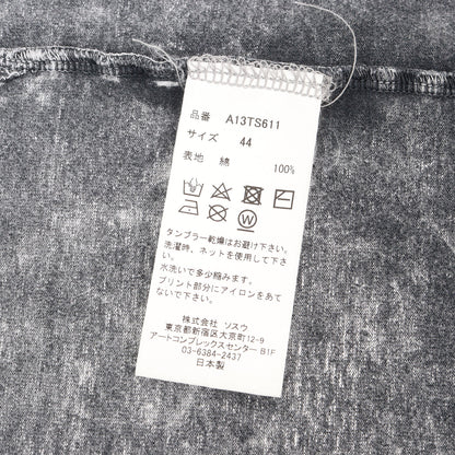 24AW ダメージ加工 キャット Tシャツ (Distressed Cat Print T-shirt)