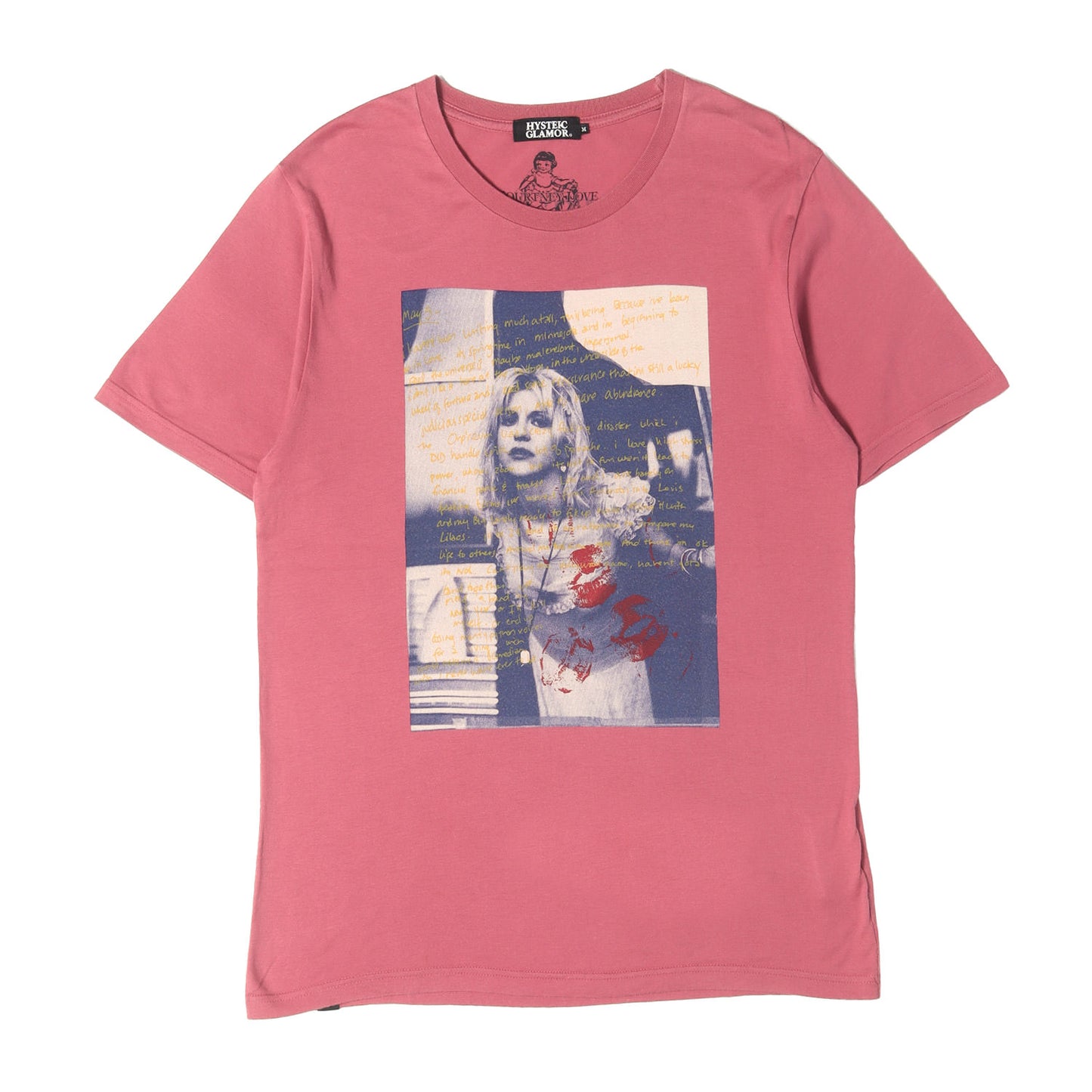 × COURTNEY LOVE フォトグラフィック Tシャツ