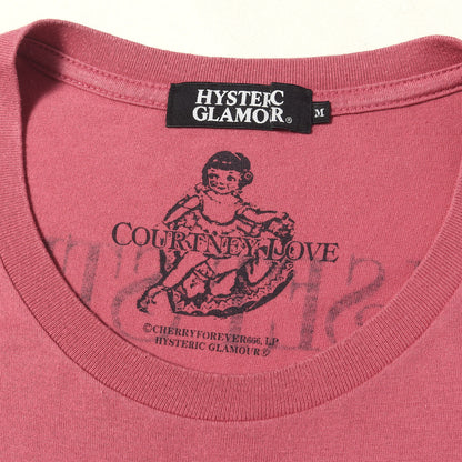 × COURTNEY LOVE フォトグラフィック Tシャツ
