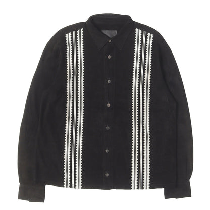 22SS チマヨプリント カンガルースエード シャツ (KANGAROO SUEDE CHIMAYO PRINT SHIRT⁡)