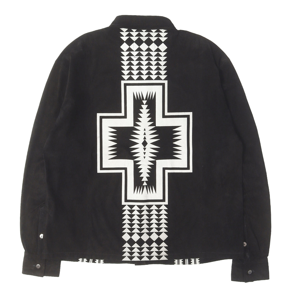 22SS チマヨプリント カンガルースエード シャツ (KANGAROO SUEDE CHIMAYO PRINT SHIRT⁡)