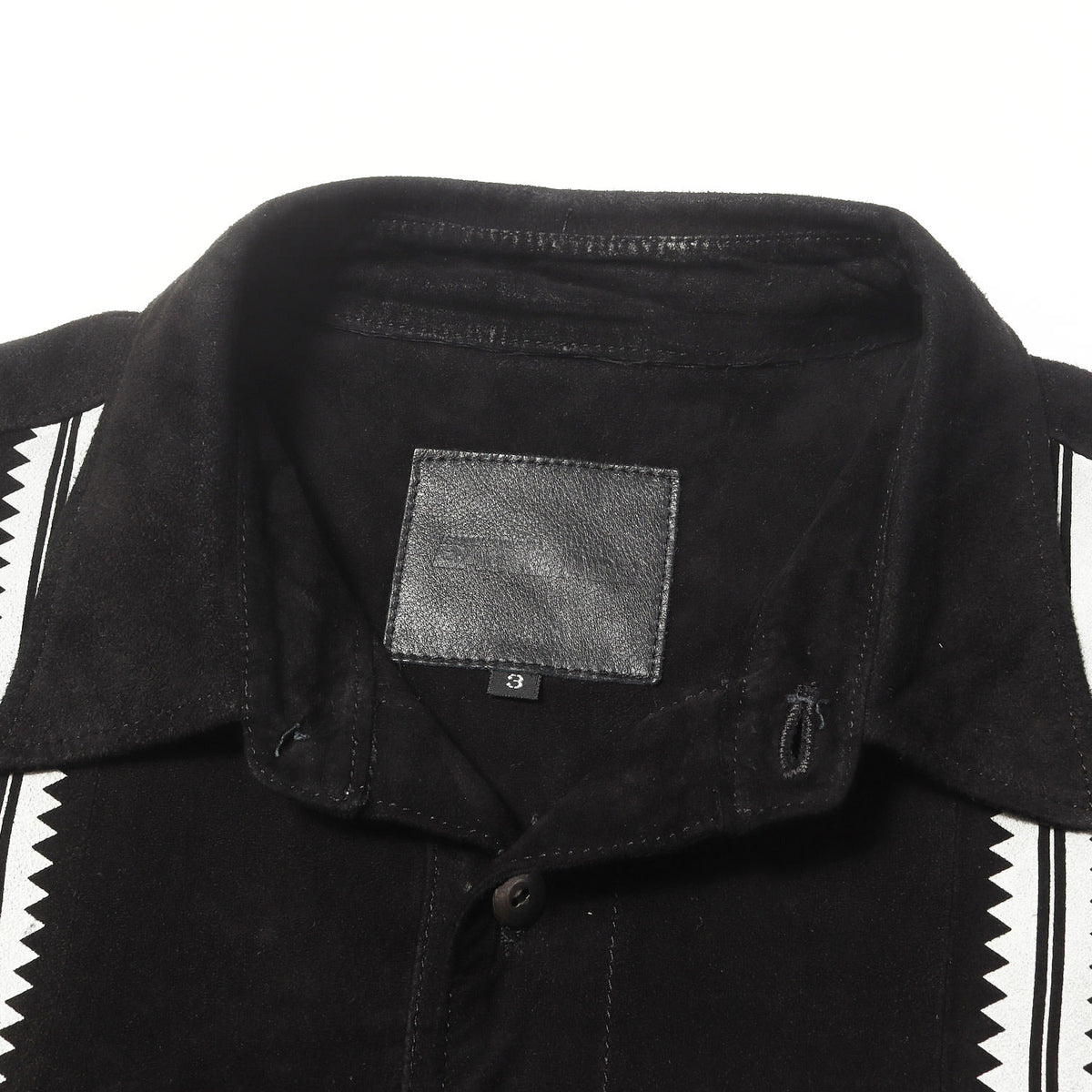 22SS チマヨプリント カンガルースエード シャツ (KANGAROO SUEDE CHIMAYO PRINT SHIRT⁡)
