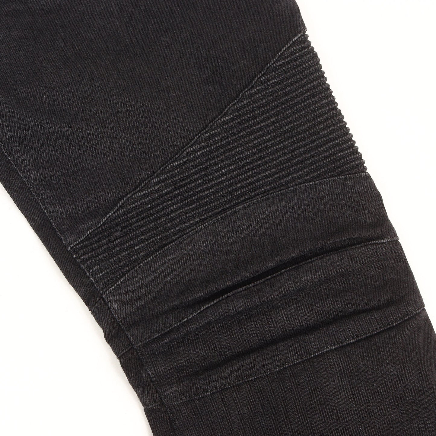 バイカー ブラックデニム パンツ (Biker Rigid Denim Pants)