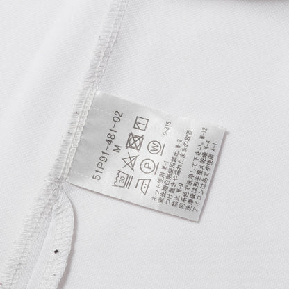 21SS ワンポイント ロゴ刺繍 ピケポロシャツ