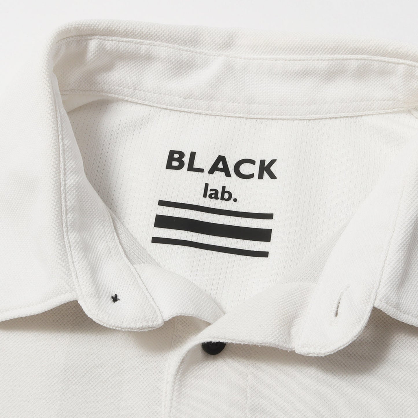 シャドーハウスチェック 吸水速乾 ピケポロシャツ / BLACK lab.