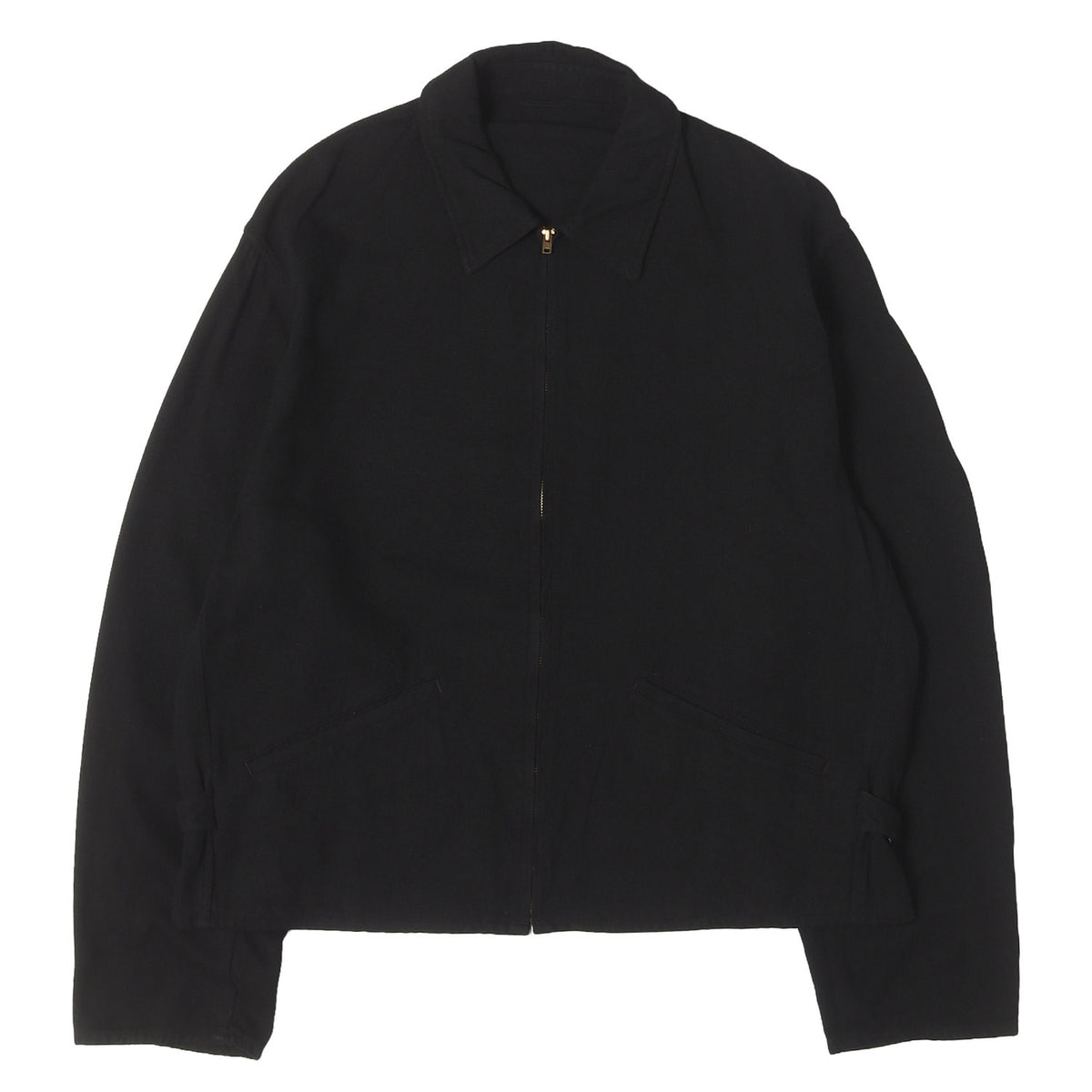 26SS シルクネップ ジップ ショートジャケット