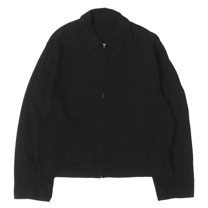 26SS シルクネップ ジップ ショートジャケット
