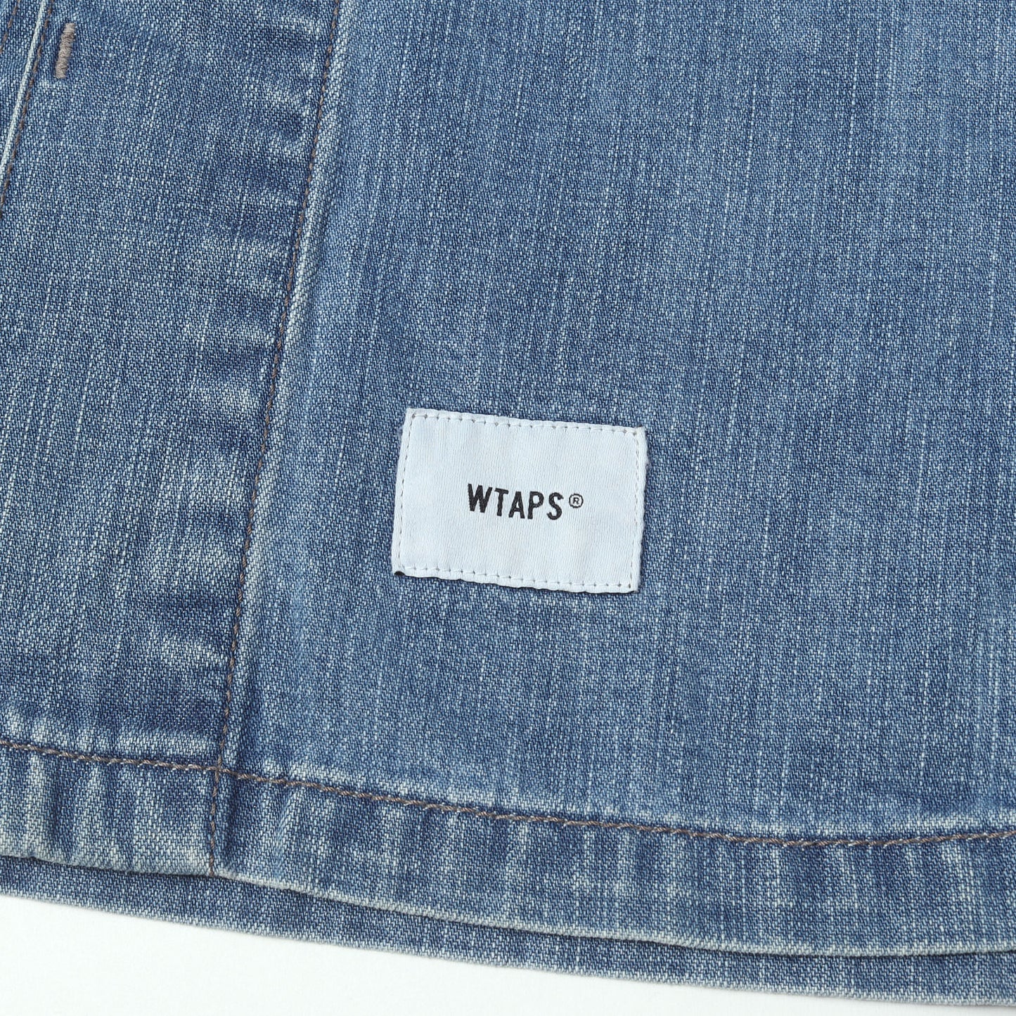 ストーンウォッシュ加工 デニム 長袖シャツ (THOMPSON LS / SHIRT. COTTON. DENIM)