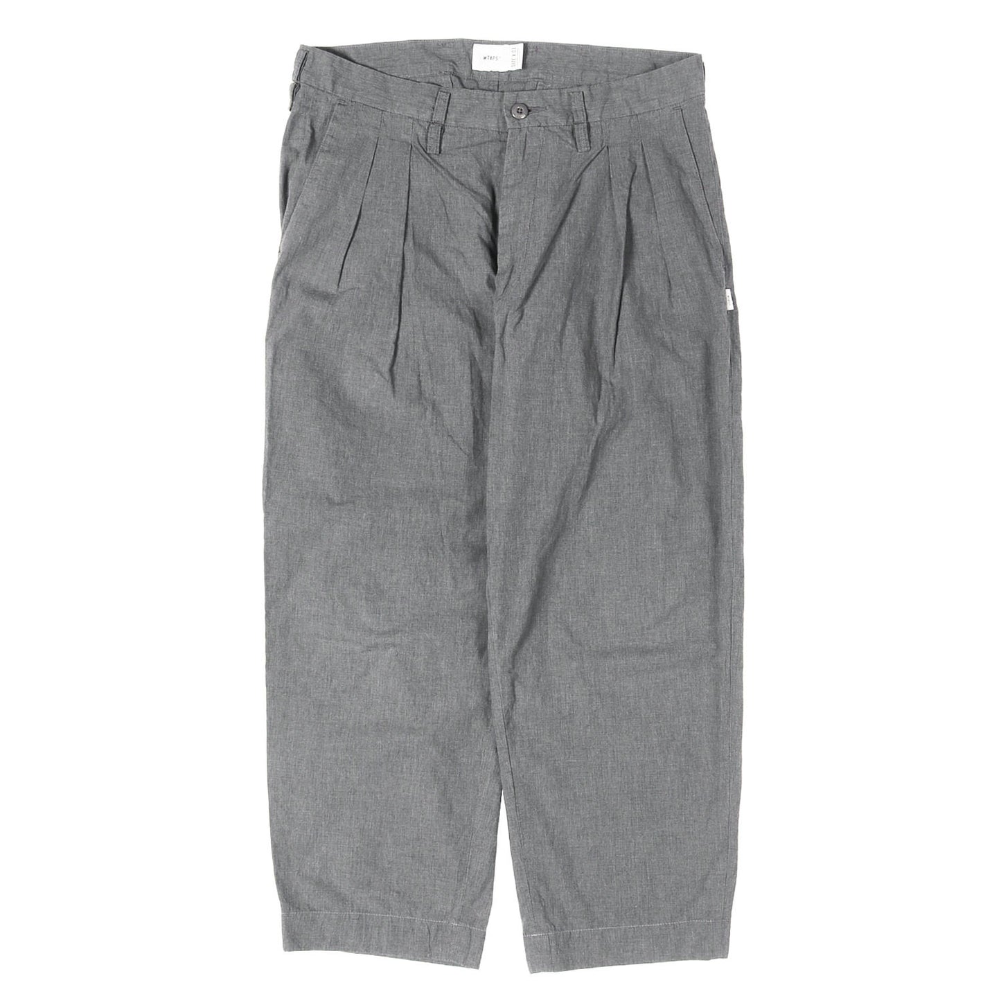 ツータック リップストップ トラウザー ワークパンツ (TUCK TROUSERS.COTTON.RIPSTOP)