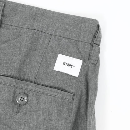ツータック リップストップ トラウザー ワークパンツ (TUCK TROUSERS.COTTON.RIPSTOP)