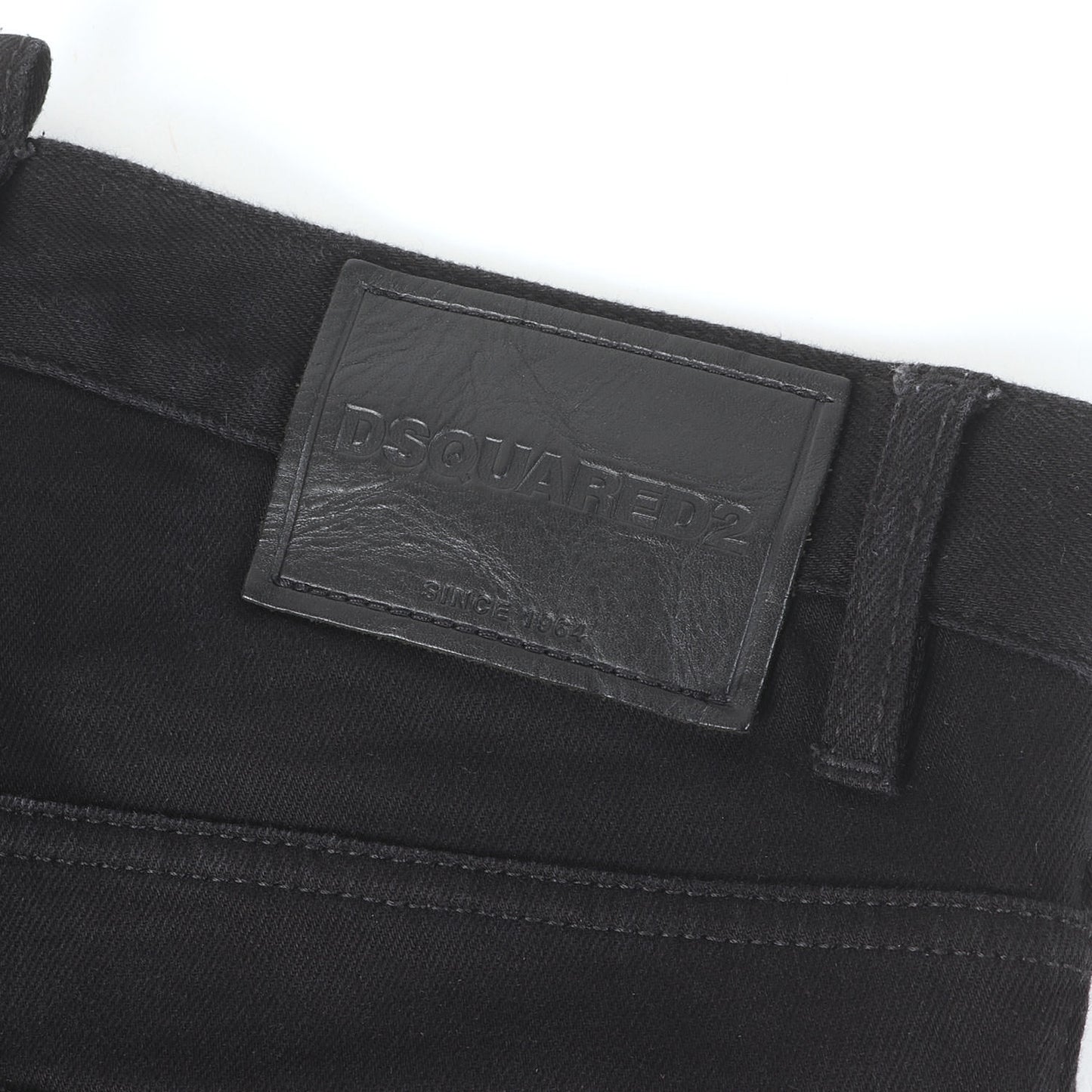 20SS ストレッチ ブラックデニム スキニーパンツ (Skater jean)