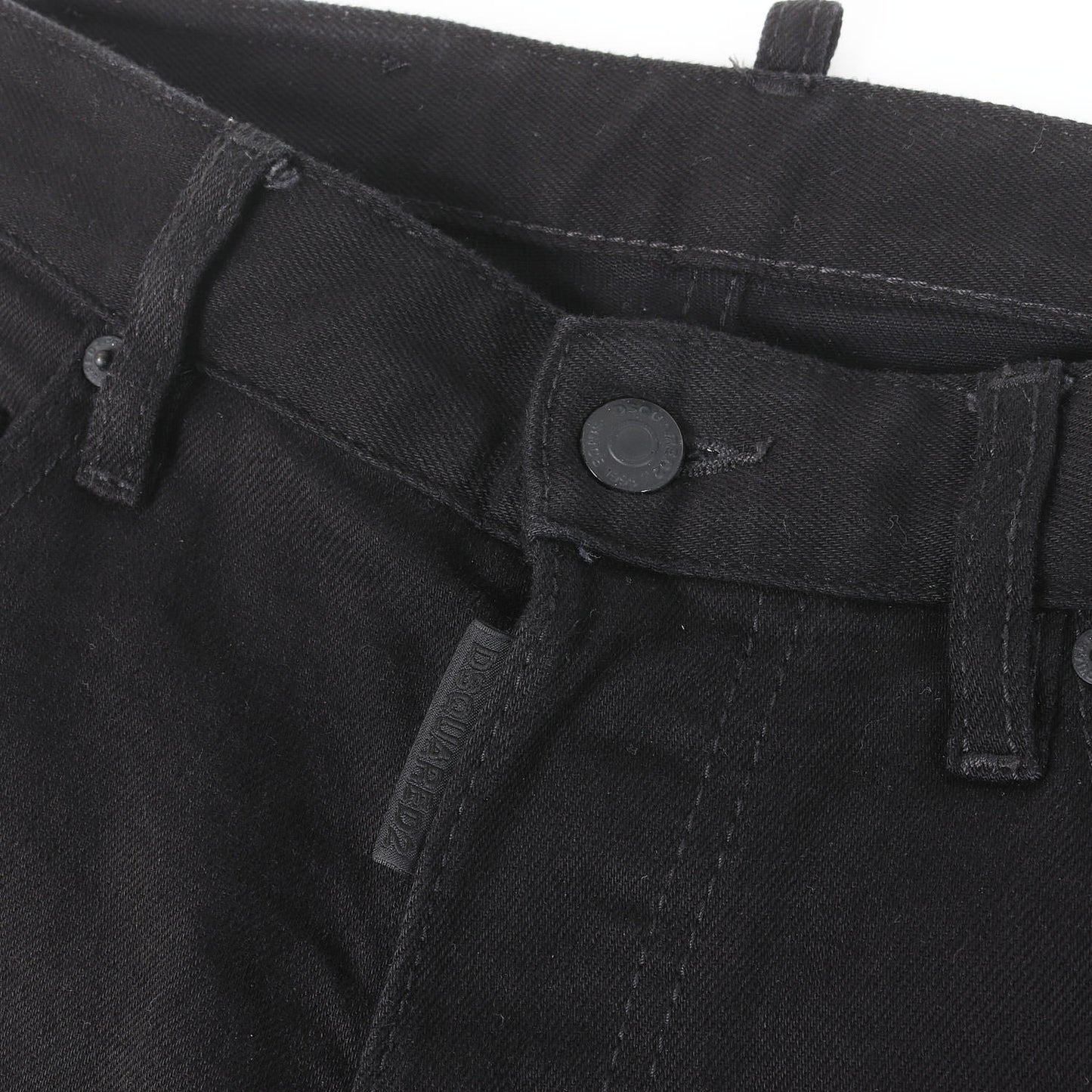 20SS ストレッチ ブラックデニム スキニーパンツ (Skater jean)