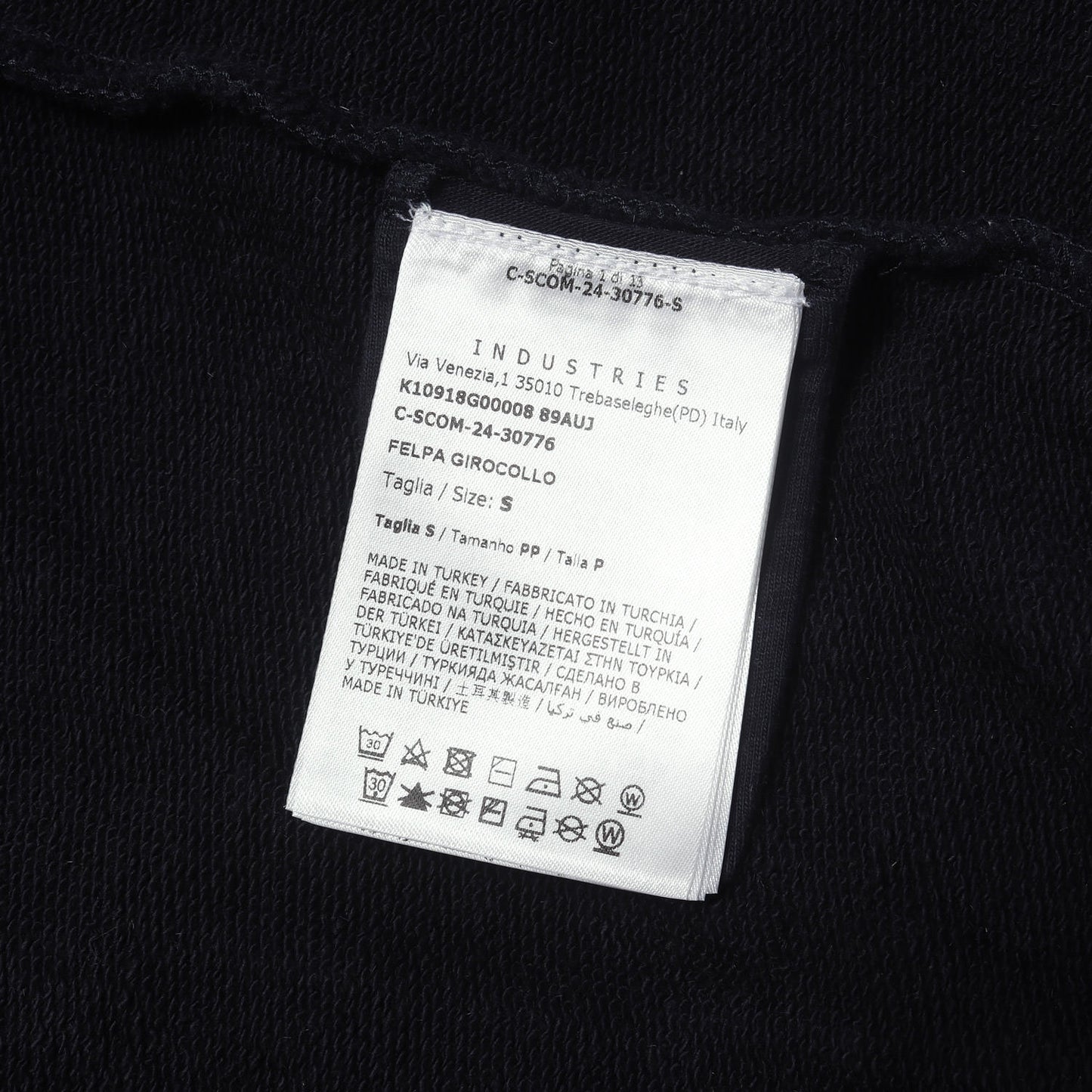 25SS フェルト グラフィック ロゴ スウェット トレーナー (FELPA GIRCOLLO)