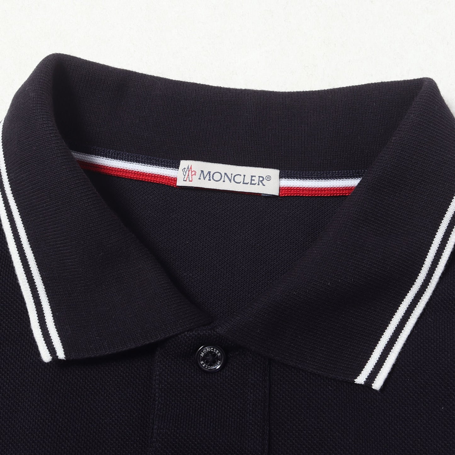 ワンポイント アイコンロゴワッペン刺繍 ピケポロシャツ (MAGLIA POLO MANICA CORTA)