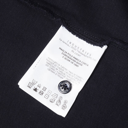 ワンポイント アイコンロゴワッペン刺繍 ピケポロシャツ (MAGLIA POLO MANICA CORTA)