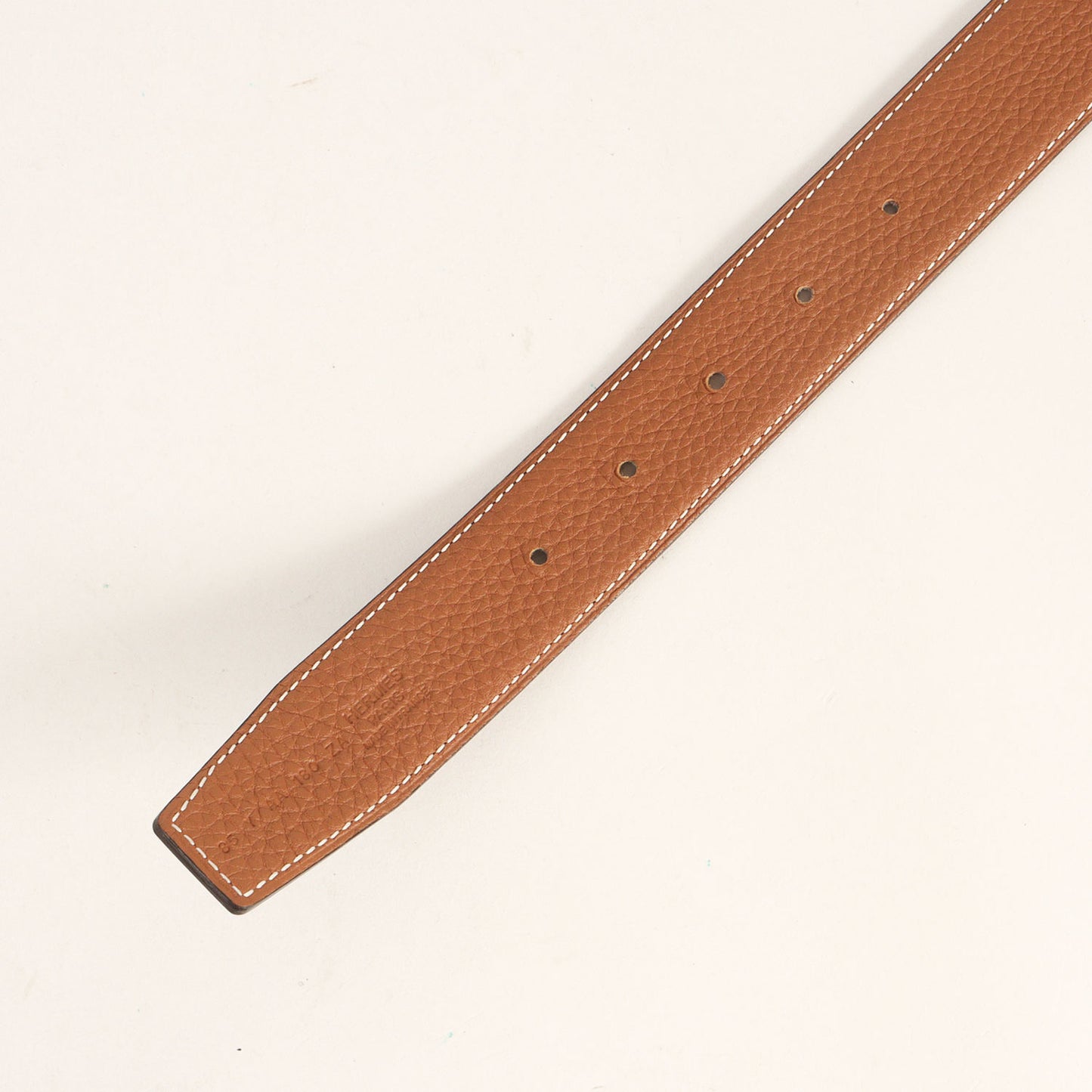 20AW マルトレHバックル コンスタンス リバーシブル レザー ベルト / Y刻印