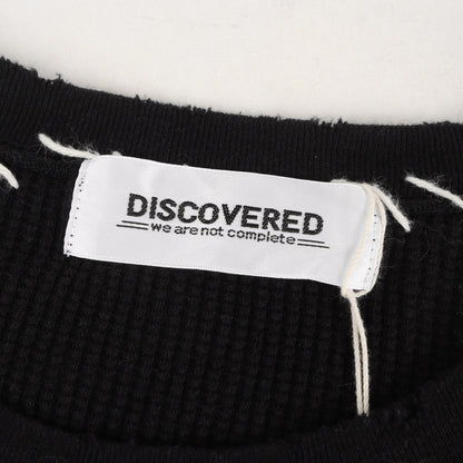 23SS ダメージ加工 ハンドステッチ ワッフル 長袖カットソー (DAMAGE WAFFLE CUTSEWN)