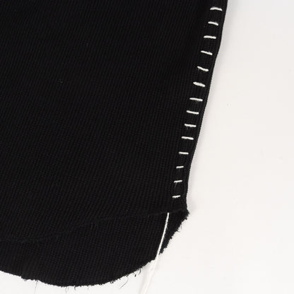 23SS ダメージ加工 ハンドステッチ ワッフル 長袖カットソー (DAMAGE WAFFLE CUTSEWN)