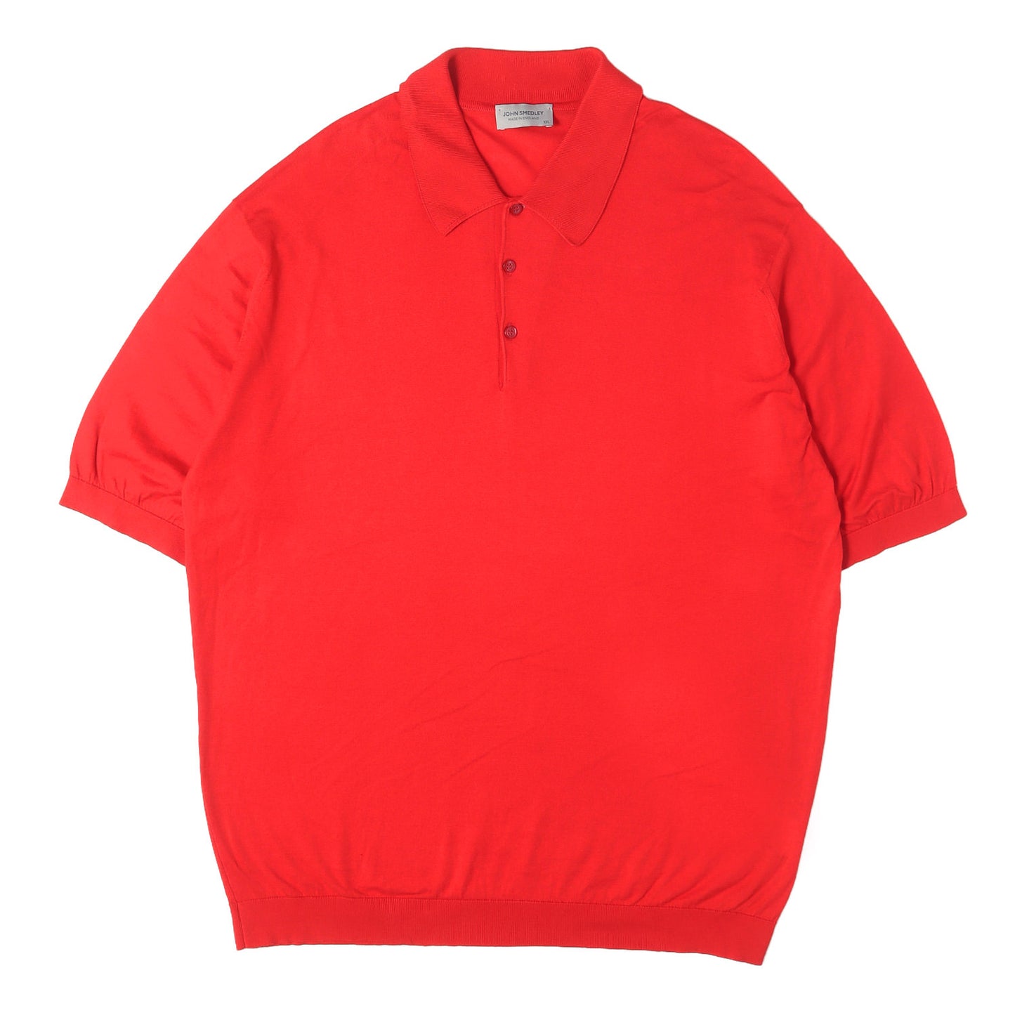 シーアイランドコットン ニット ポロシャツ / MADE IN ENGLAND