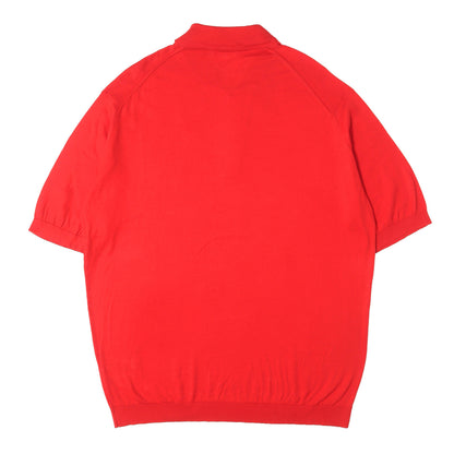 シーアイランドコットン ニット ポロシャツ / MADE IN ENGLAND