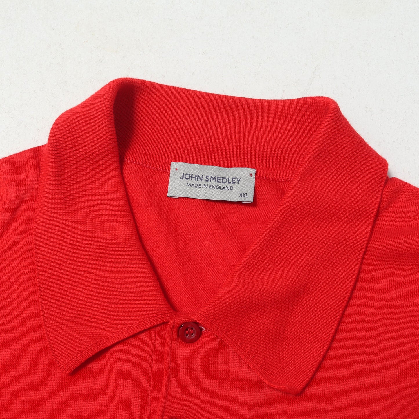 シーアイランドコットン ニット ポロシャツ / MADE IN ENGLAND