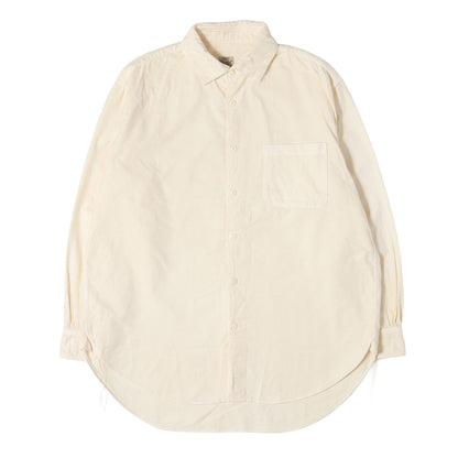 オーバーサイズ フランネル シャツ (COTTON FLANNEL REGULAR COLLAR BIG SHIRT)