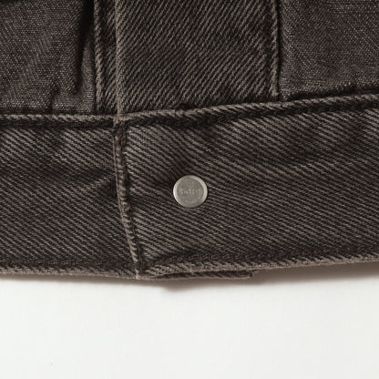 24AW USED加工 トラッカージャケット ブラック ROUND MIDNIGHT / PREMIUM