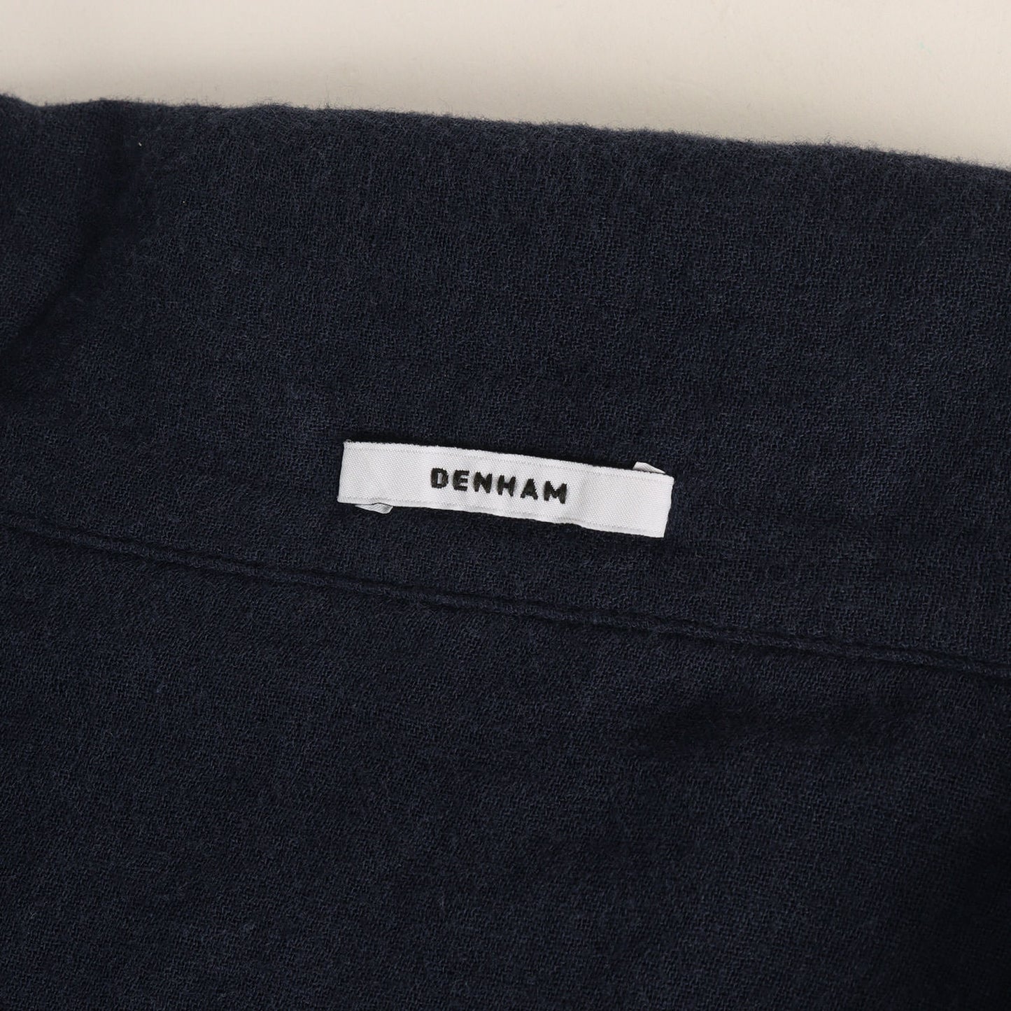 ロゴ刺繍 オープンカラー ダブルガーゼ ボーリングシャツ (BOWLING SHIRT COTBAM)
