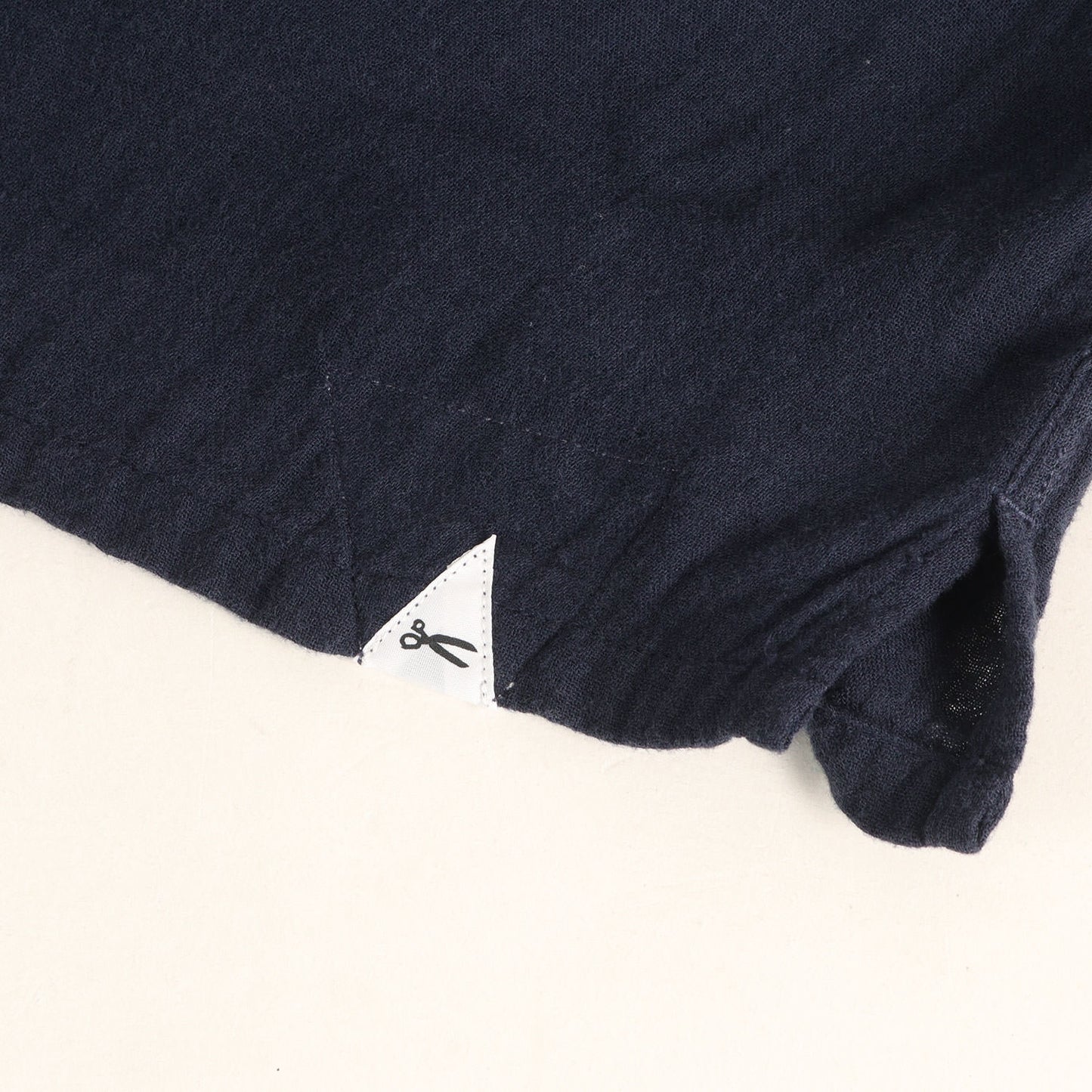 ロゴ刺繍 オープンカラー ダブルガーゼ ボーリングシャツ (BOWLING SHIRT COTBAM)