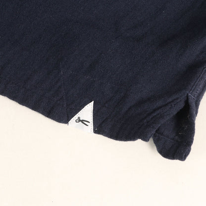 ロゴ刺繍 オープンカラー ダブルガーゼ ボーリングシャツ (BOWLING SHIRT COTBAM)