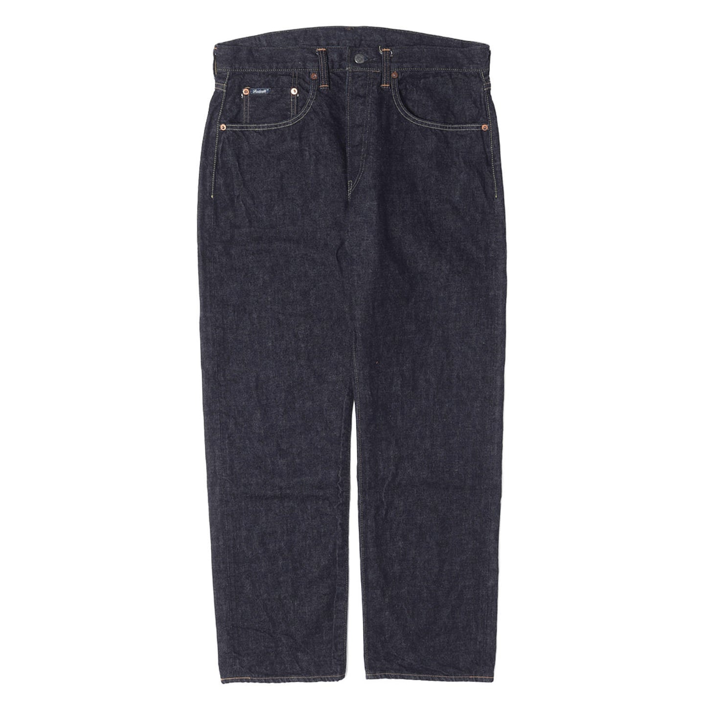 23AW ワイドストレート セルビッチデニム パンツ (KUSTOM 350B STRAIGHT FIT PANTS)