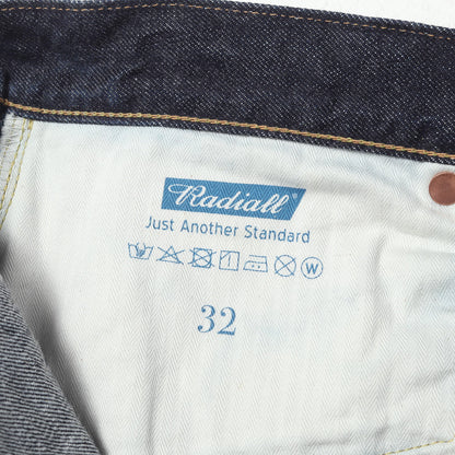 23AW ワイドストレート セルビッチデニム パンツ (KUSTOM 350B STRAIGHT FIT PANTS)