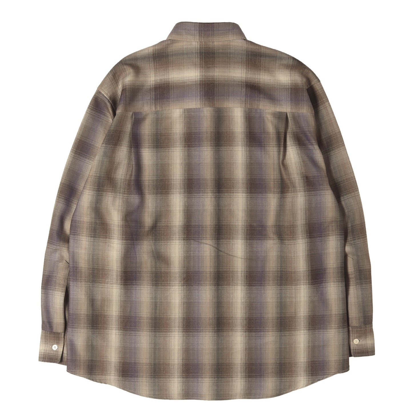 25AW チェック スーパーライトウール シャツ (SUPER LIGHT WOOL CHECK SHIRT)