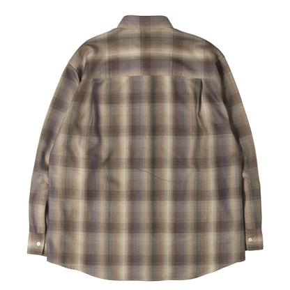 25AW チェック スーパーライトウール シャツ (SUPER LIGHT WOOL CHECK SHIRT)