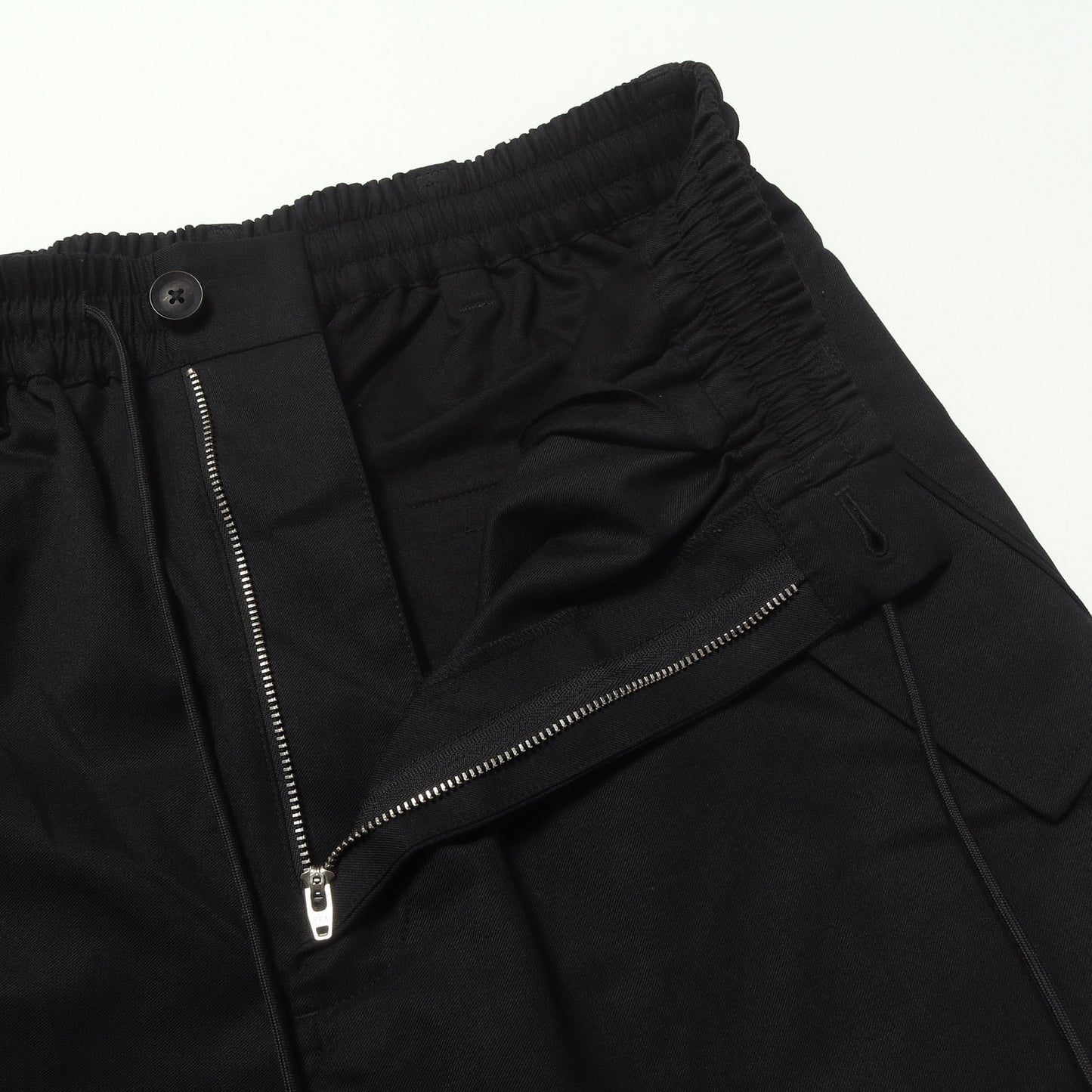 25AW ウールブレンド ストレートパンツ (REFINED WOOL PANTS)