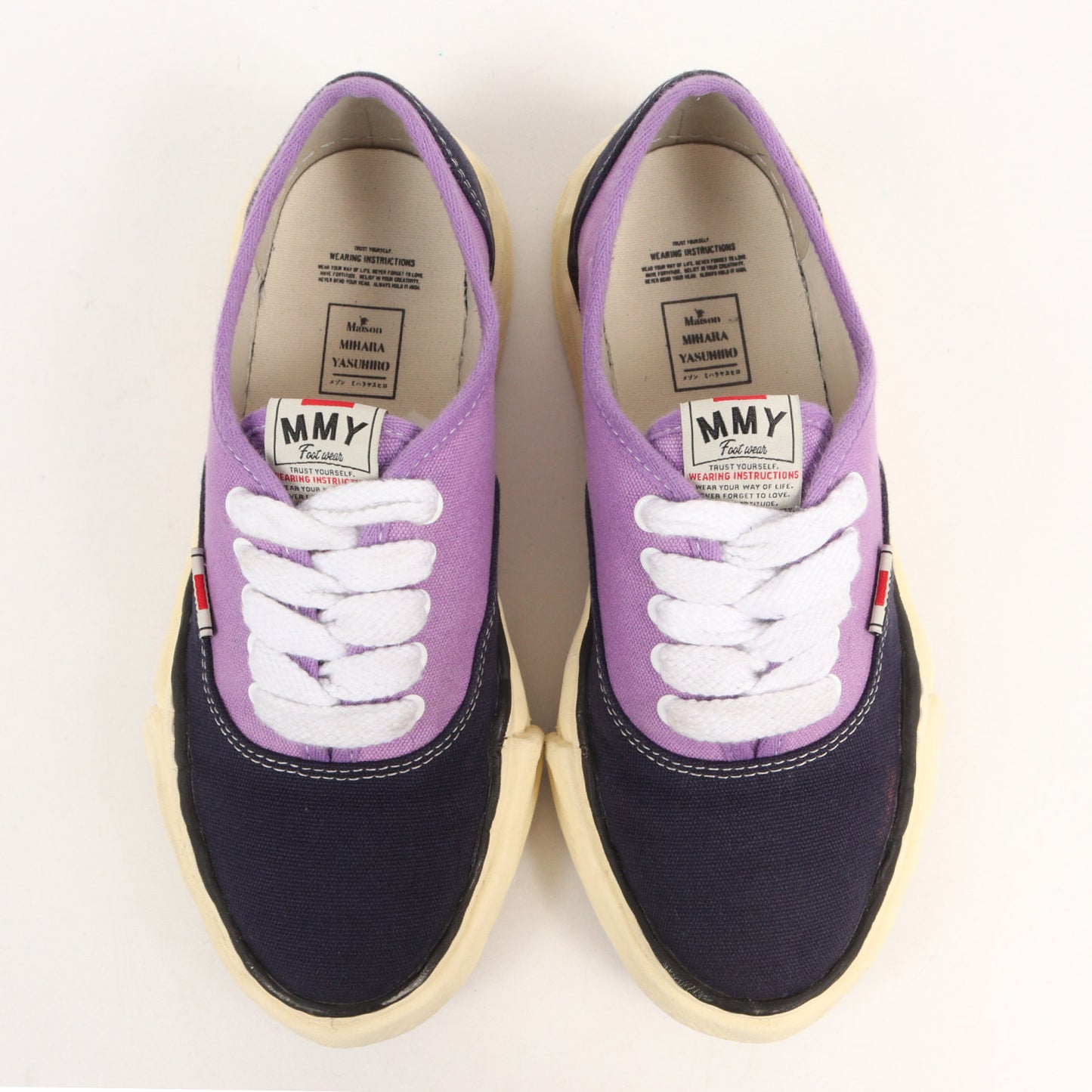 23AW BAKER OG VL Sole Bicolor Canvas Low-top Sneaker (A13FW739)