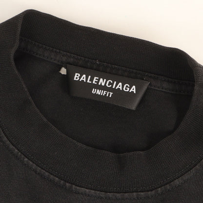 21AW デストロイ フェード加工 切替 ロングスリーブ Tシャツ (B AUTHENTIC PATCHED)
