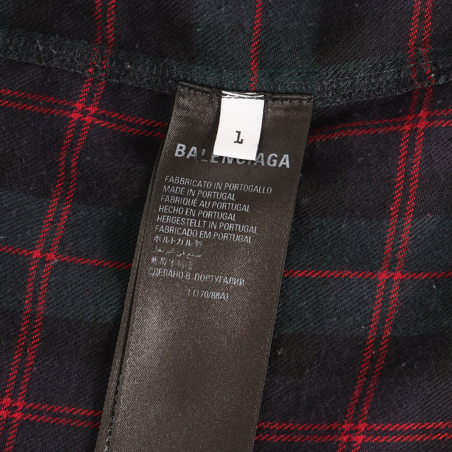 21AW デストロイ フェード加工 切替 ロングスリーブ Tシャツ (B AUTHENTIC PATCHED)