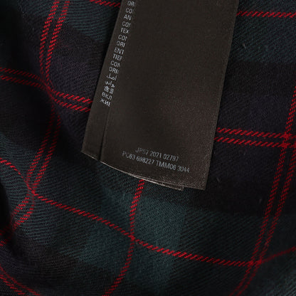 21AW デストロイ フェード加工 切替 ロングスリーブ Tシャツ (B AUTHENTIC PATCHED)