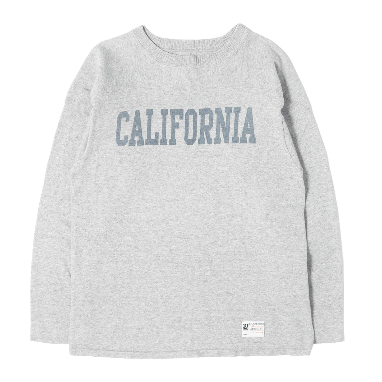 × Champion ロゴ フットボール カットソー / MADEIN JAPAN