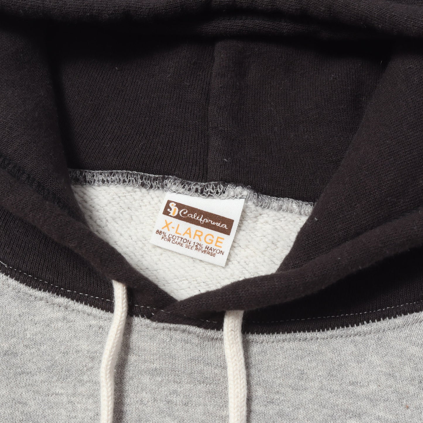 25SS ロゴ スウェット パーカー (SD 88/12 Diner Logo 2Tone Hood Sweat)
